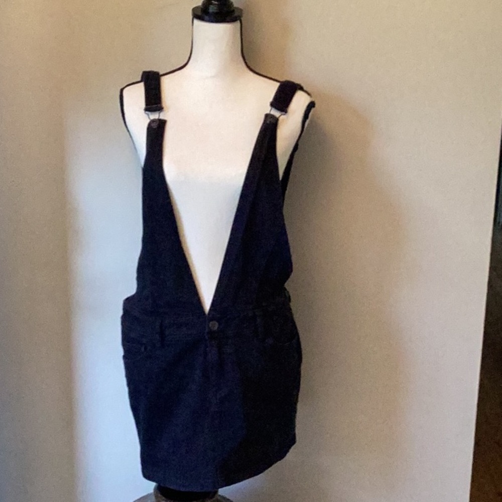 H&M Black Denim Romper Size 12